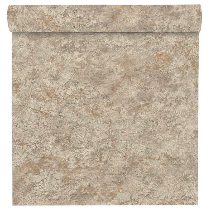 Tapeta Factory Beton taupe winylowa na flizelinie