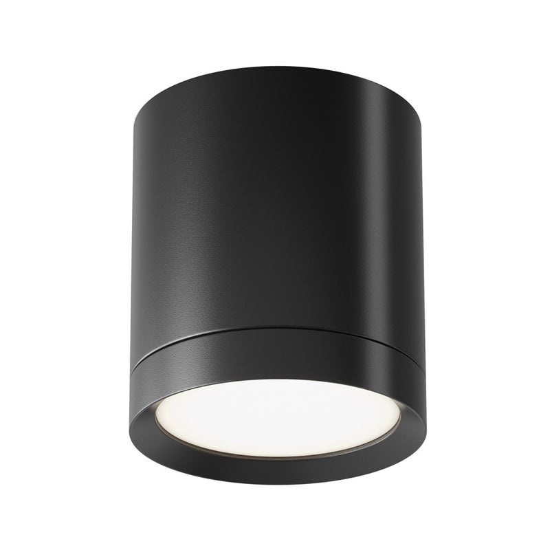 Reflektor sufitowy spot natynkowy Hoop okrągły czarny 1xGX53x15W wym: 9,6 x 8,5 x 8,5 cm aluminium Maytoni