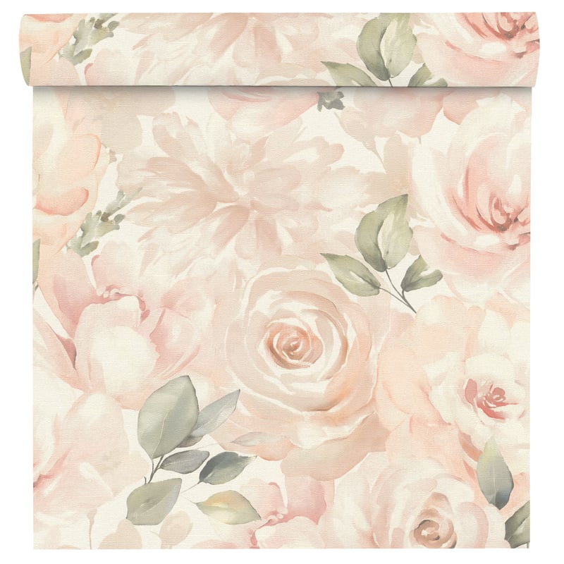 Tapeta Peonies Kwiaty różowa winylowa na flizelinie