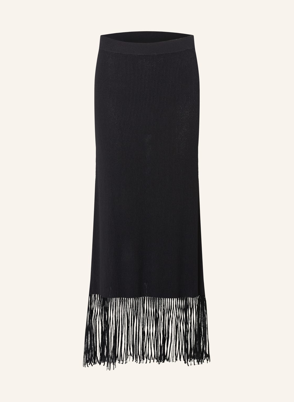Claudie Pierlot Spódnica Dzianinowa schwarz