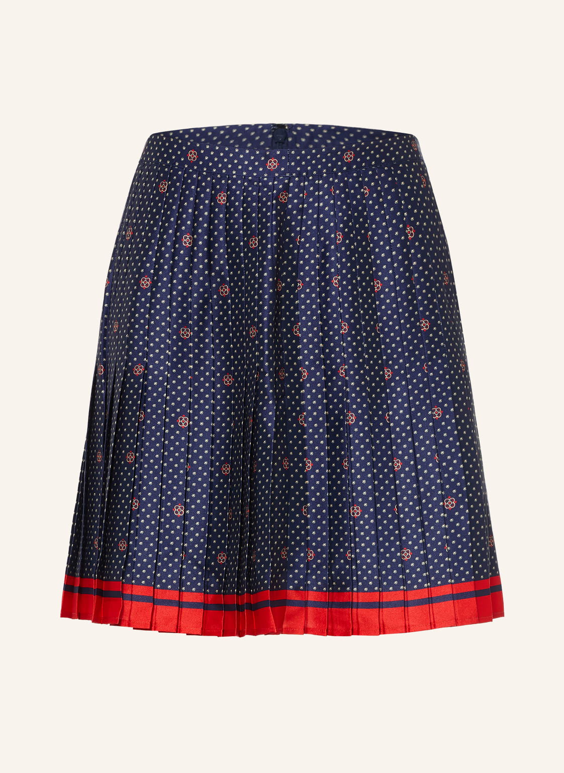Claudie Pierlot Plisowana Spódnica blau