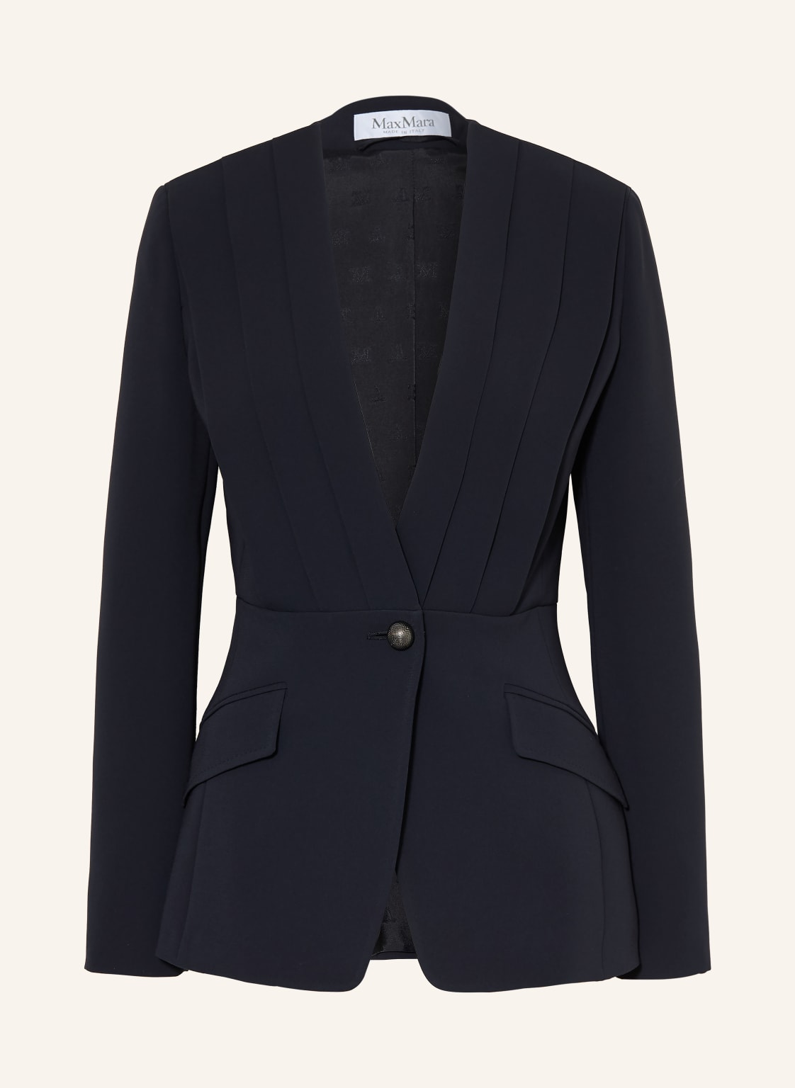 Max Mara Marynarka Navile blau