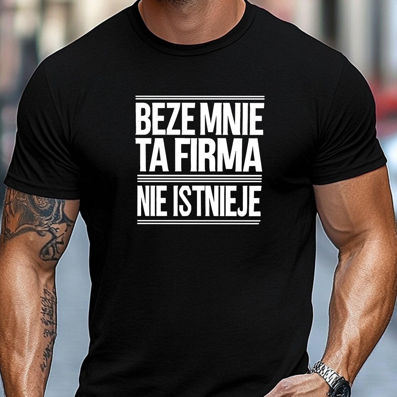 TEMU Męska koszulka na z krótkim rękawem, okrągłym dekoltem, wzór: 