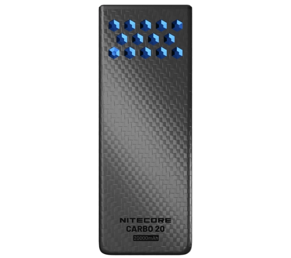 Nitecore CARBO 20 20000mAh 65W Czarno-niebieski