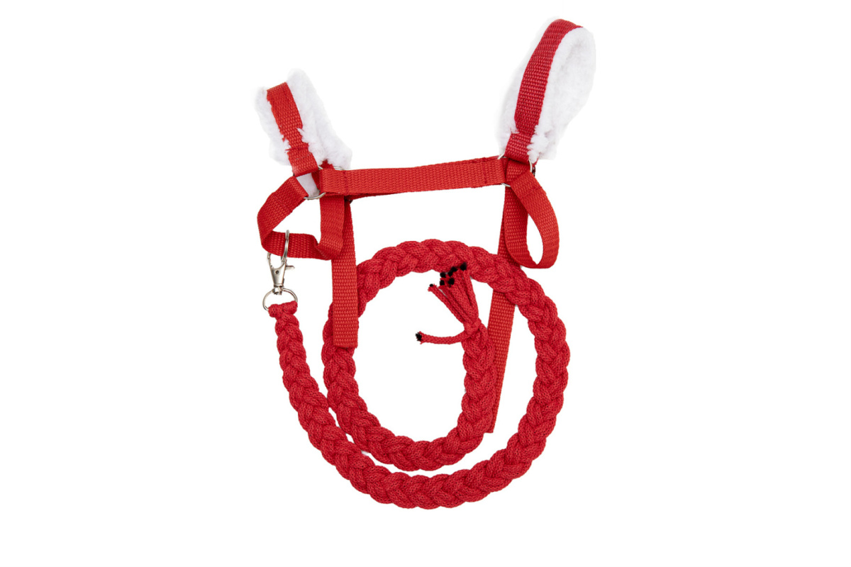 Kantar Hhagi dla hobby horse A4 czerwony - 2