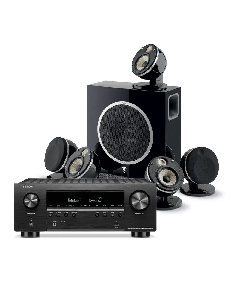 Denon AVR-S980H + Focal Dome Flax 5.1 Sub Air, Zawartość zestawu: 21324-defaultCombination