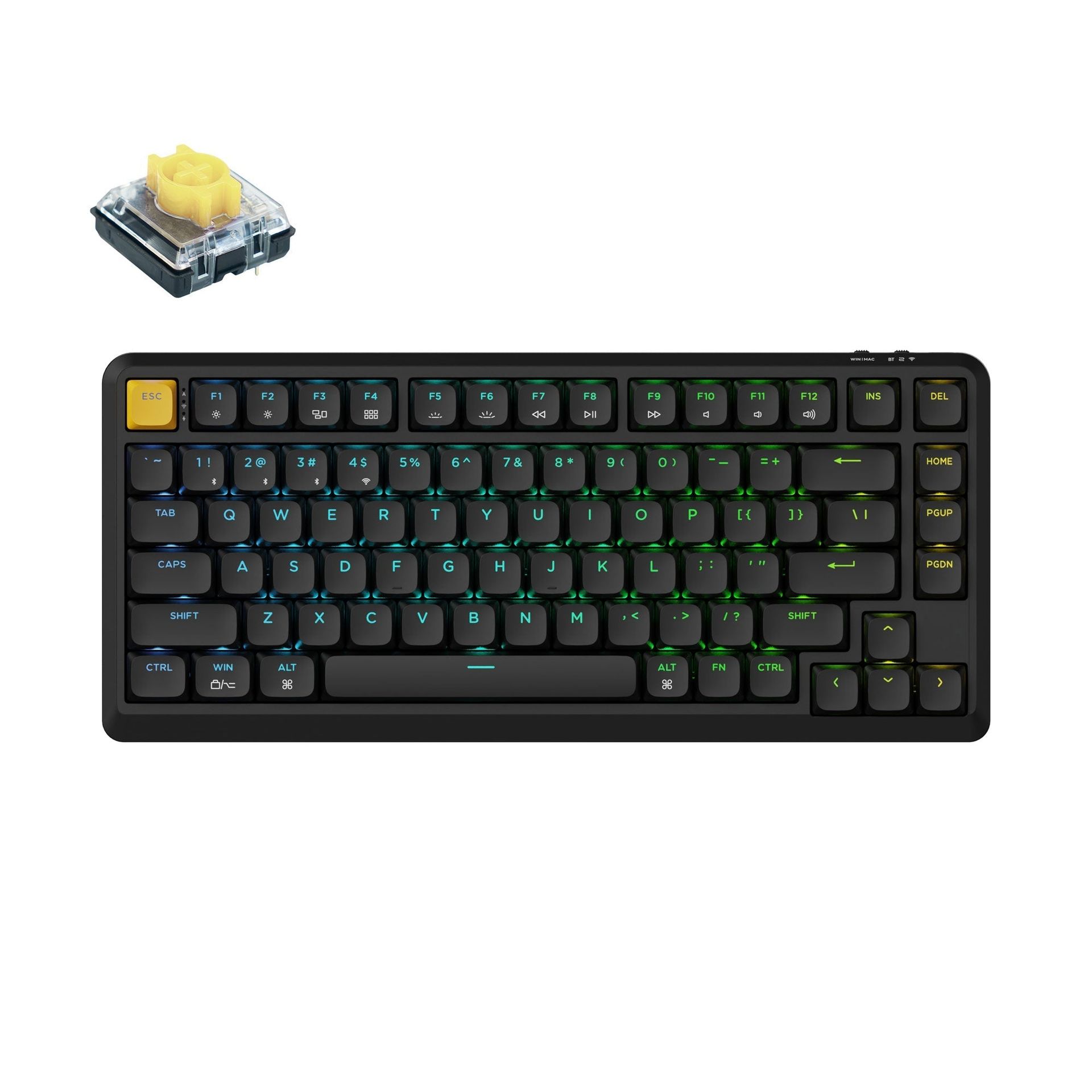 Keychron J1 QMK Wireless Mechanical Keyboard KJ1-H4