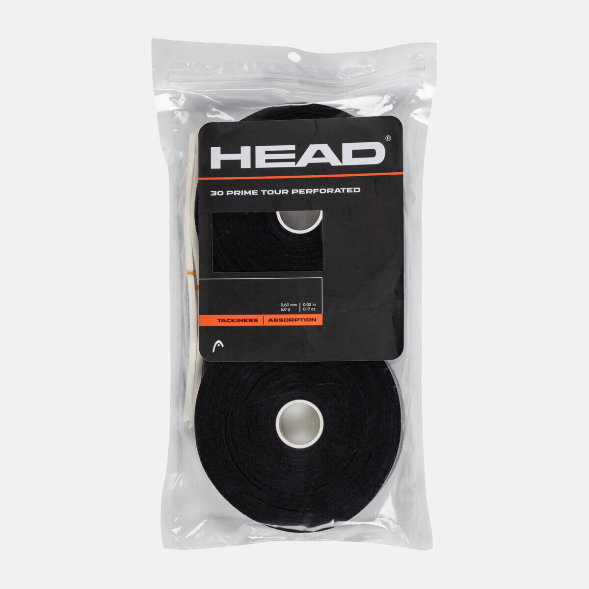 Górna owijka Head Prime Tour Perforated 30 Pack White