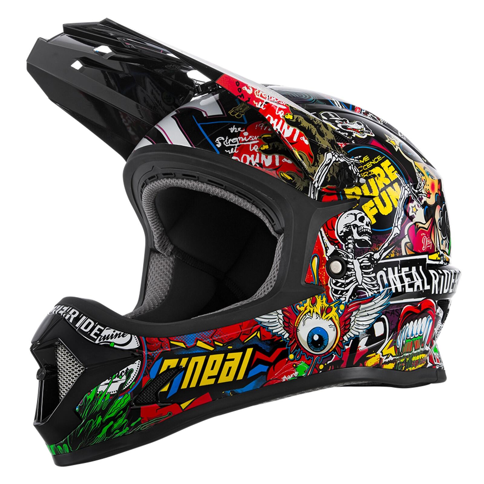 O'Neal O'Neal Sonus Helmet Youth, czarny/kolorowy M | 48-50cm 2021 Kaski rowerowe 0481-763