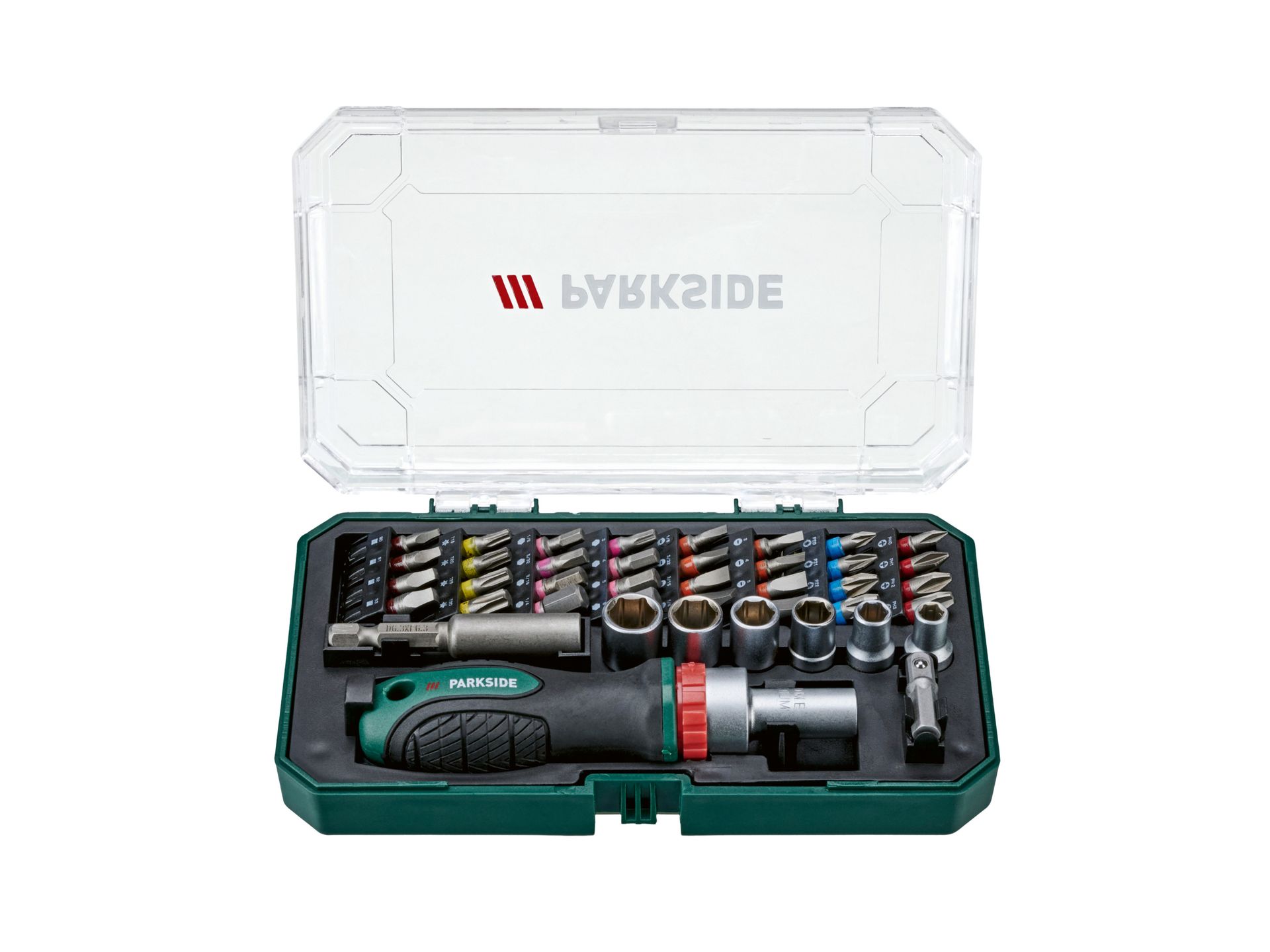 PARKSIDE® Zestaw narzędzi precyzyjnych z kluczami trzpieniowymi (Zestaw miniaturowych wkrętaków z grzechotką)