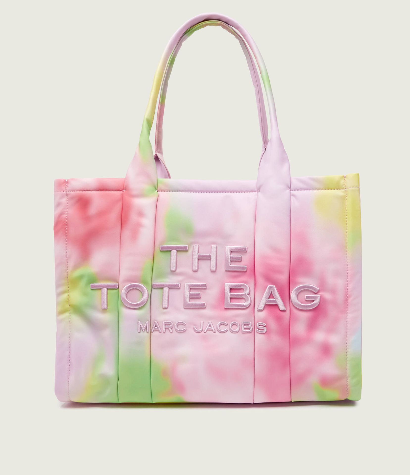 Marc Jacobs Shopperka The Blurred Floral Large Puffy Nylon Tote Bag