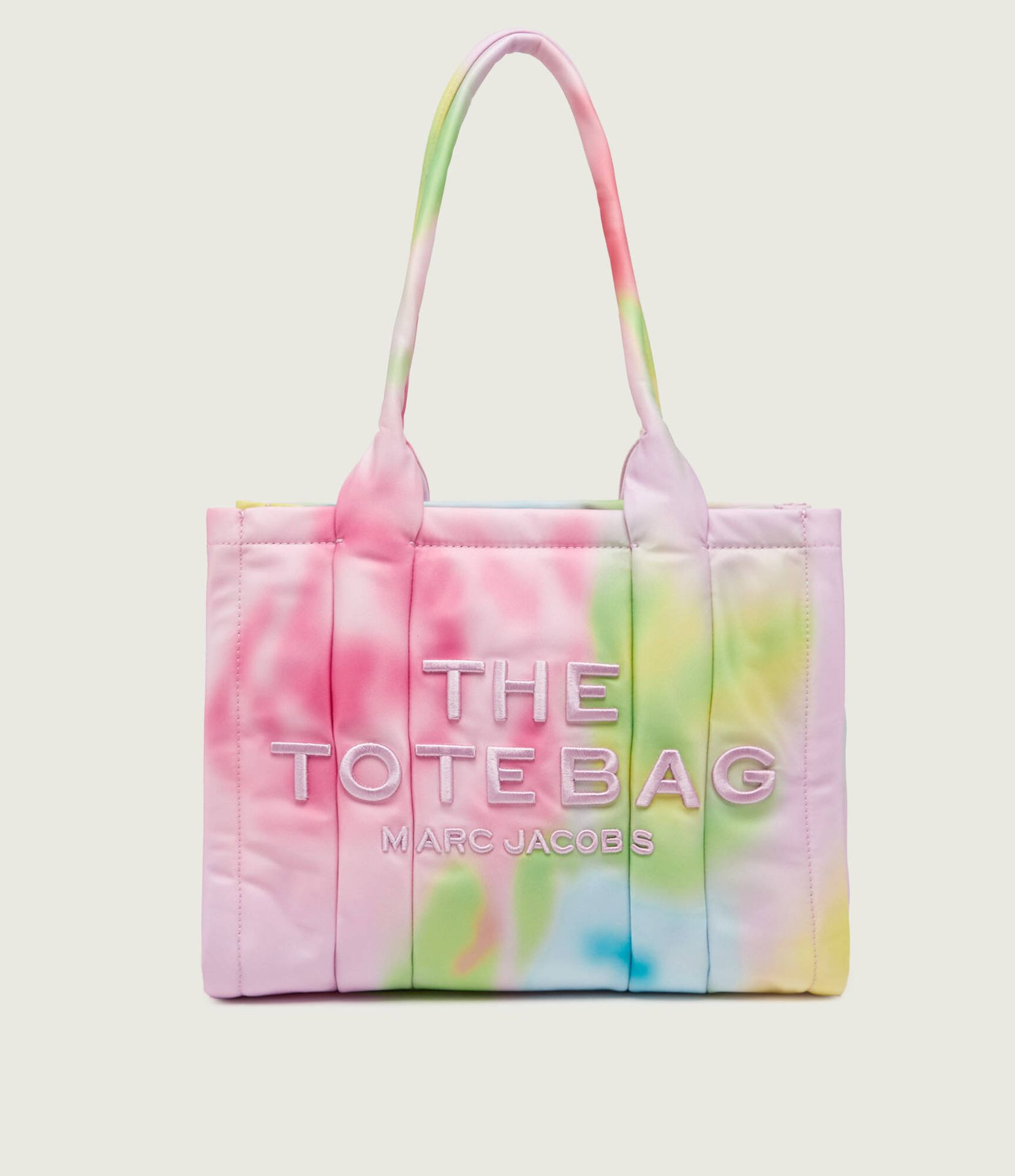 Marc Jacobs Shopperka The Blurred Floral Medium Puffy Nylon Tote Bag