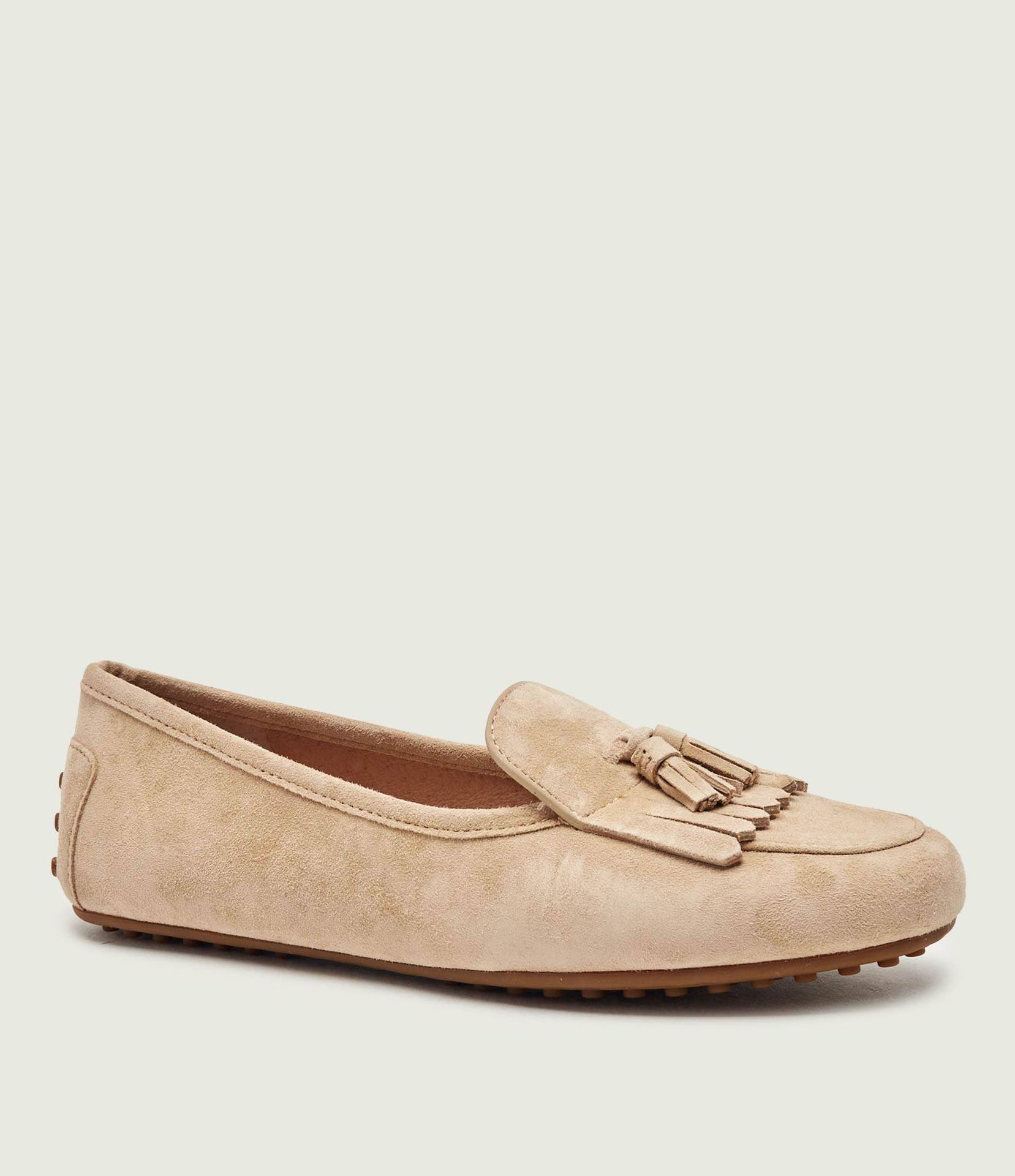 LAUREN RALPH LAUREN Mokasyny Tayte zamsz