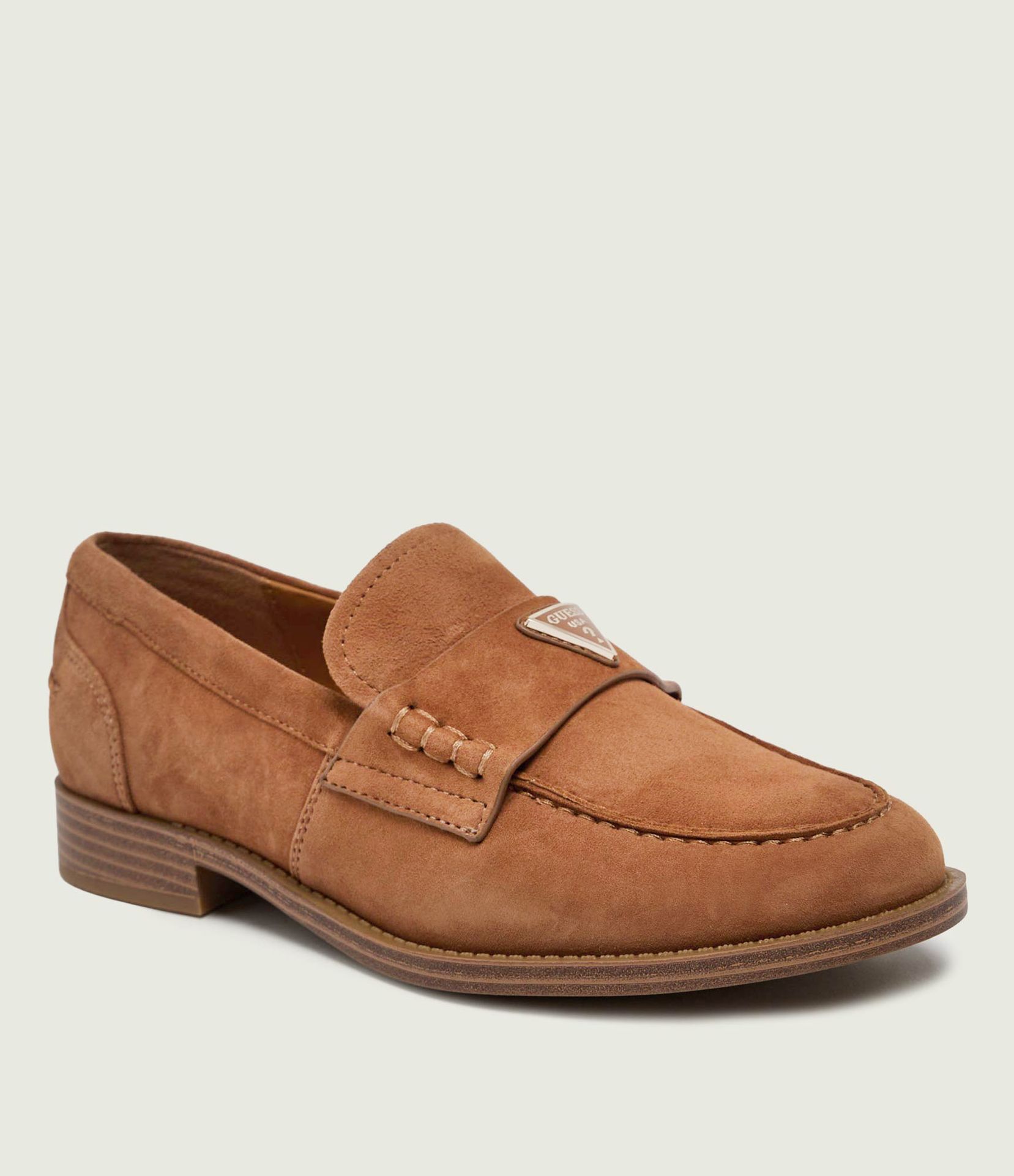 Guess Loafersy Beliso zamsz