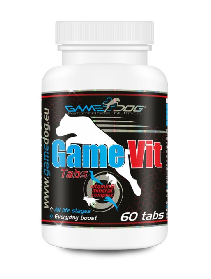 GAME DOG Vit 60 tab. kompleks witamin i minerałów dla psów w każdym wieku