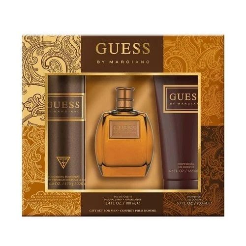 Guess by Marciano zestaw woda toaletowa spray 100ml + żel pod prysznic 200ml + dezodorant spray 226ml