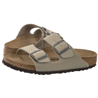 Klapki Arizona BS Facec Khaki/Dark Brown OS 1033132 (BK391-a) Birkenstock