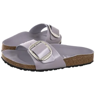 Klapki Madrid Big Buckle High-Shine Lavender Sky 1032921 (BK238-l) Birkenstock