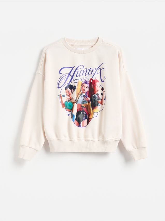 Reserved - Bluza Kpop Demon Hunters™ - złamana biel