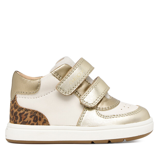 Sneakersy Geox B Biglia Girl B564CA 085CF C1K2L Kremowy