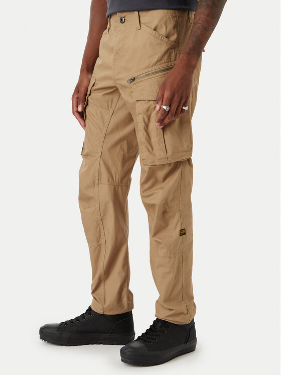 G-Star Raw Spodnie cargo Rovic D02190-D387 Beżowy Tapered Fit