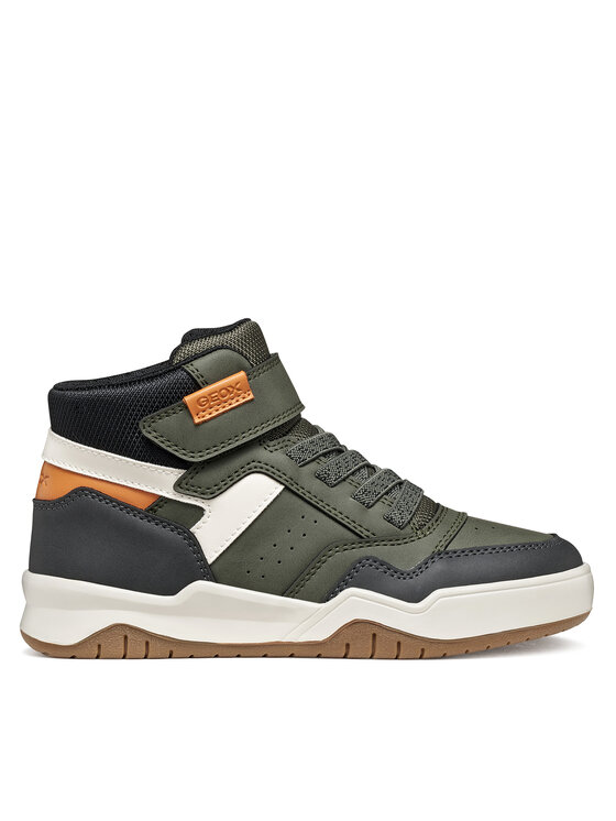 Geox Sneakersy J Perth Boy J367RF 0MEMS C3009 M Zielony ciemny