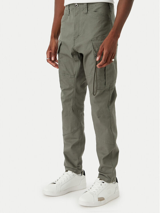 G-Star Raw Spodnie materiałowe Zip Pkt D24307-E172 Szary Skinny Fit