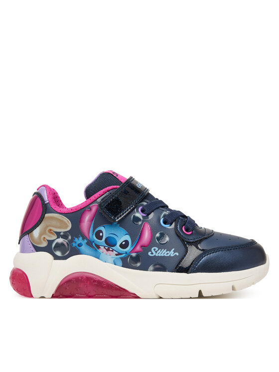 Geox Sneakersy J Fadinlight Girl J66M4E 05402 C4268 D Granatowy
