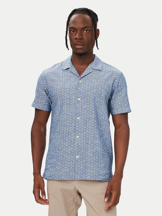 Jack & Jones Koszula Summer 12291954 Niebieski Regular Fit