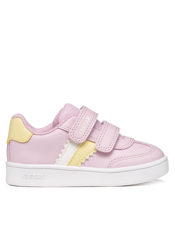 Geox Sneakersy B Eclyper Girl B665MA 000BC CE82M Różowy jasny