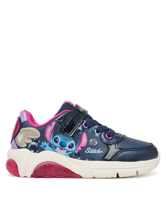 Geox Sneakersy J Fadinlight Girl J66M4E 05402 C4268 S Granatowy
