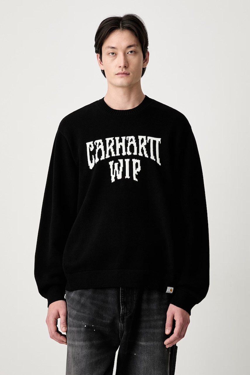 Carhartt WIP Deck sweter bawełniany męski