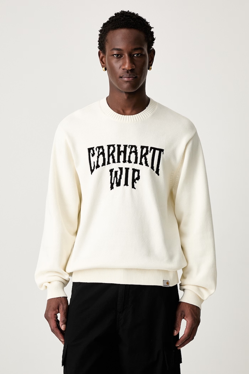 Carhartt WIP Deck sweter bawełniany męski