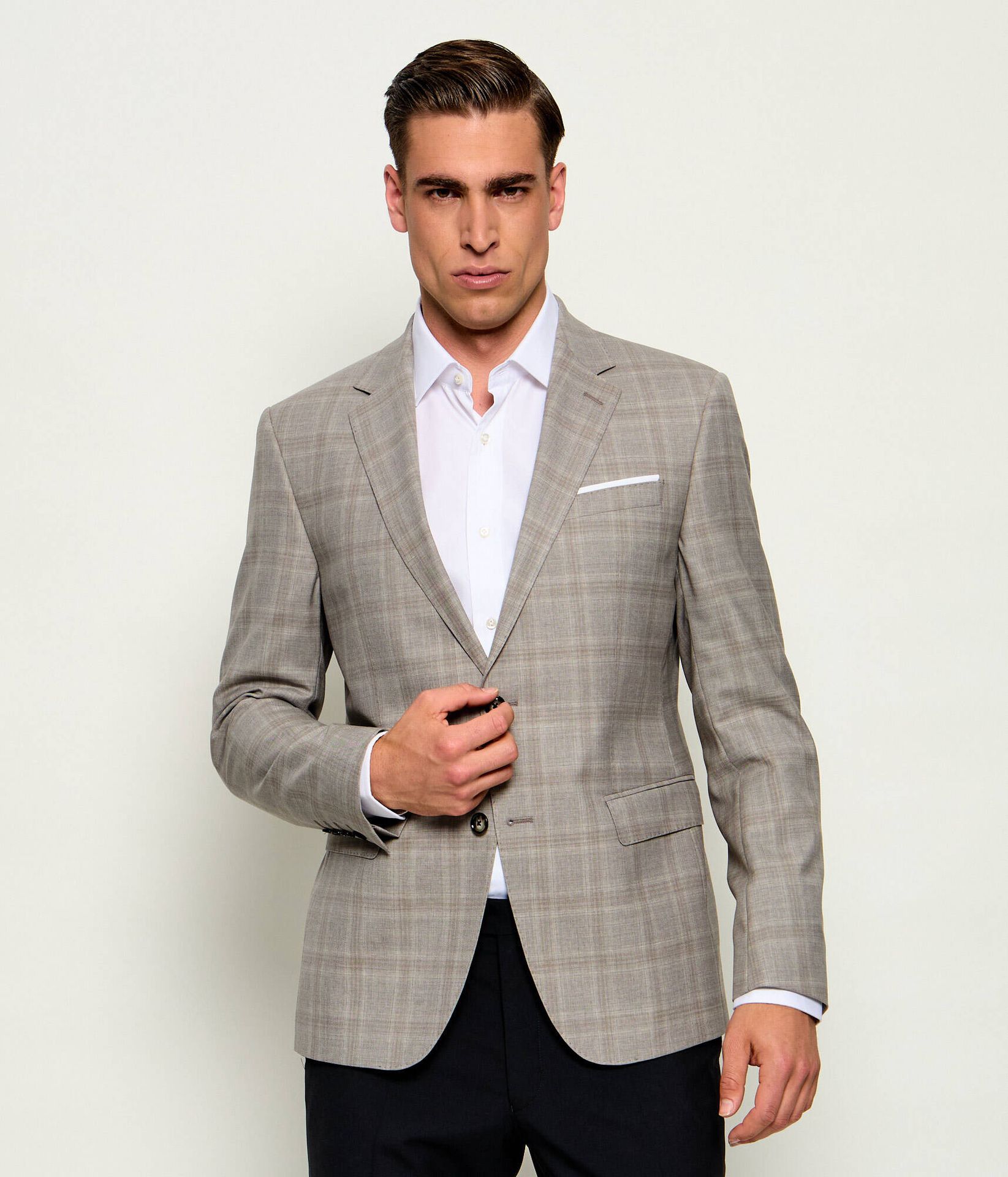 Joop! Wełniana marynarka Herby Slim Fit