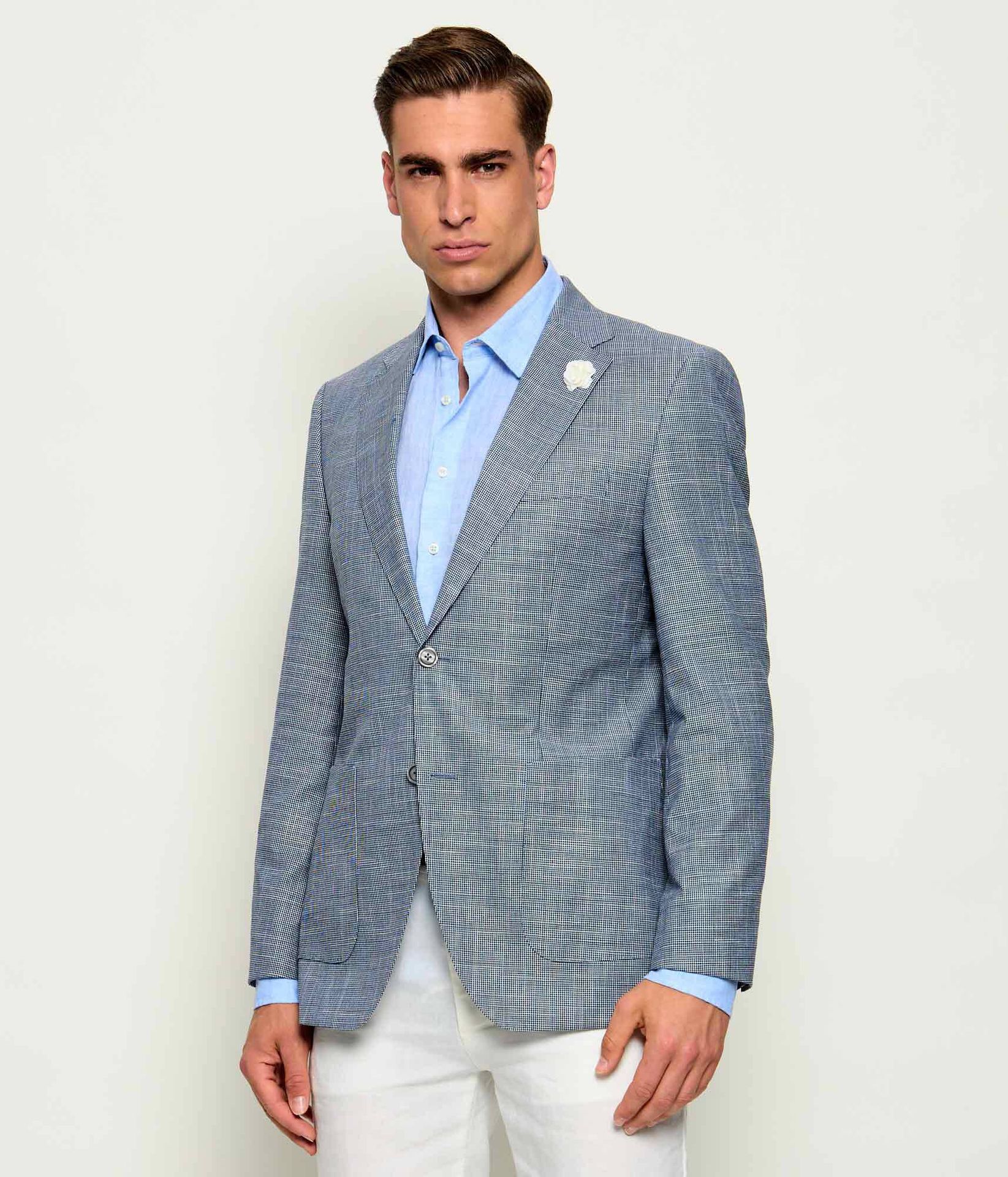 BOSS BLACK Marynarka H-Janson-263 Regular Fit z dodatkiem wełny