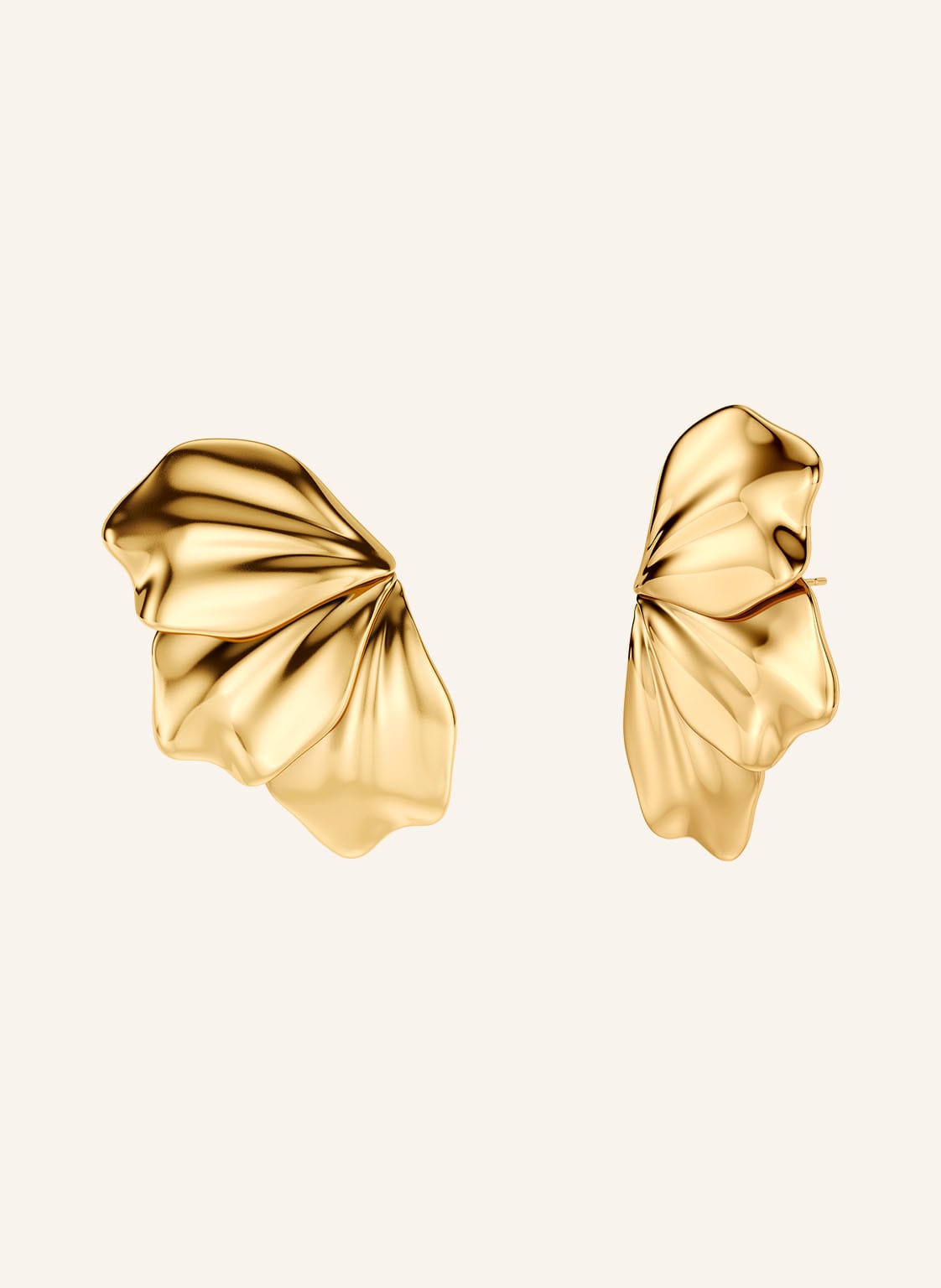 Edblad Kolczyki Petal L gold