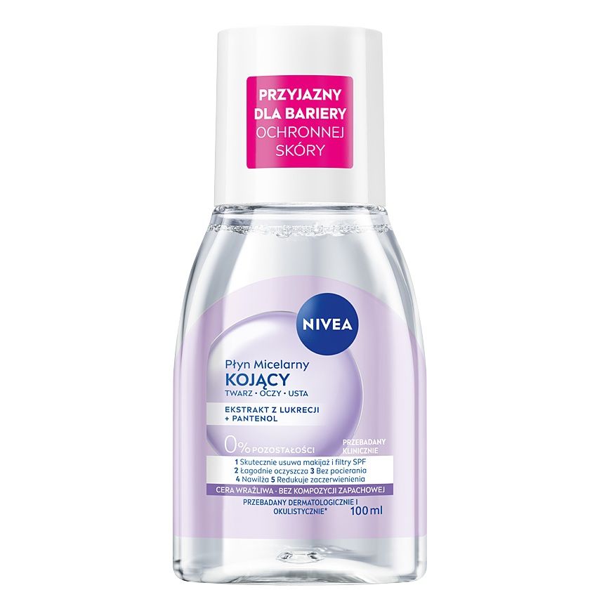 Kojący płyn micelarny cera wrażliwa i nadwrażliwa 100ml