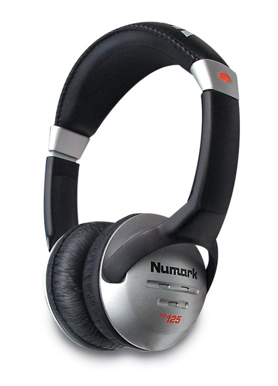 Numark HF125 Czarny, Srebrny