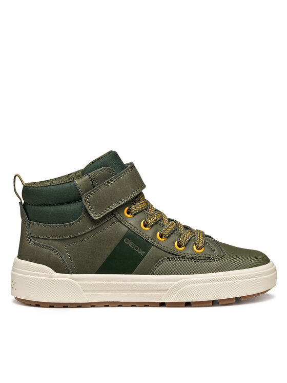 Geox Sneakersy J Weemble Boy J56HAA 0MEFU C3009 S Zielony ciemny