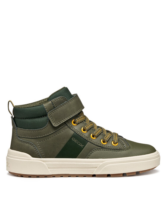 Geox Sneakersy J Weemble Boy J56HAA 0MEFU C3009 M Zielony ciemny