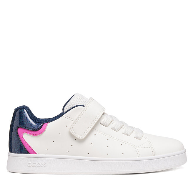 Sneakersy Geox J Eclyper Girl J36LRA 0BCKC C0006 S Biały