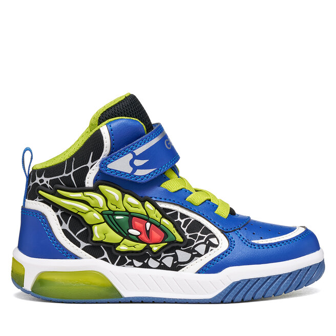 Sneakersy Geox J Inek Boy J669CA 01458 C4344 S Niebieski