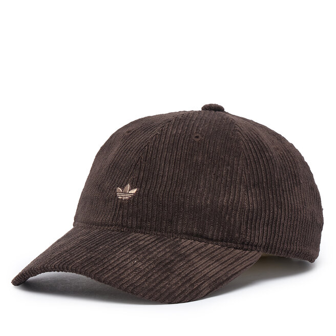 Czapka z daszkiem adidas Corduroy Baseball Cap KR6755 Brązowy