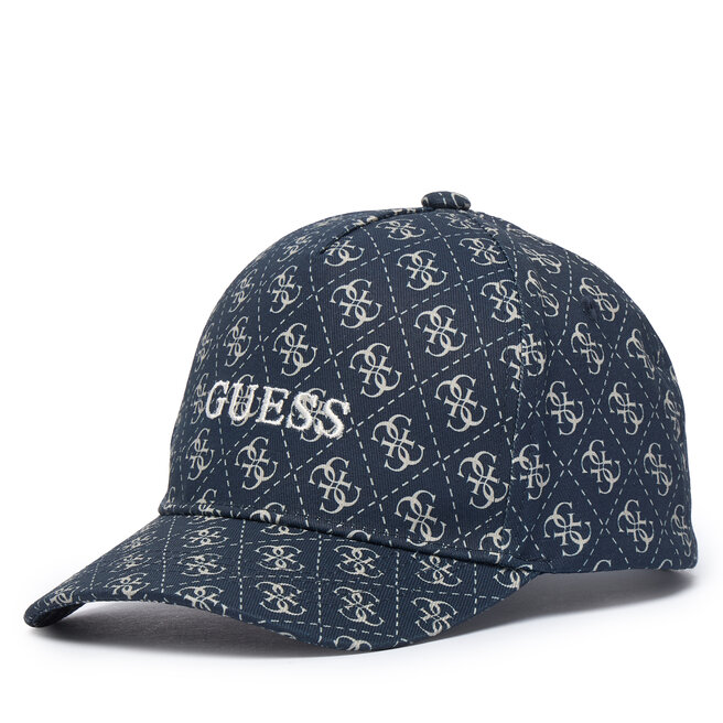 Czapka z daszkiem Guess H6YZ12 W2604 Granatowy