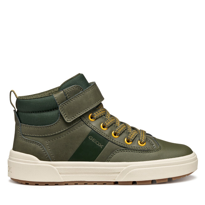 Sneakersy Geox J Weemble Boy J56HAA 0MEFU C3009 S Zielony ciemny