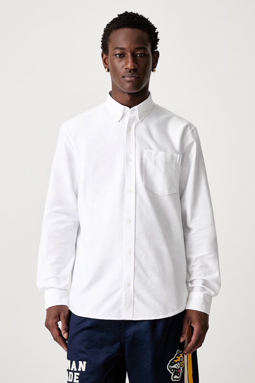 Carhartt WIP L/S C-Logo koszula bawełniana męska