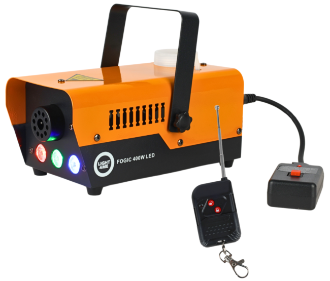 Wytwornica Dymu Mgły Dymiarka Podświetlenie Led Rgb Pilot 400W LIGHT4ME