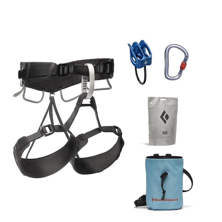 Zestaw Black Diamond Momentum 4S Harness Package - anthracite