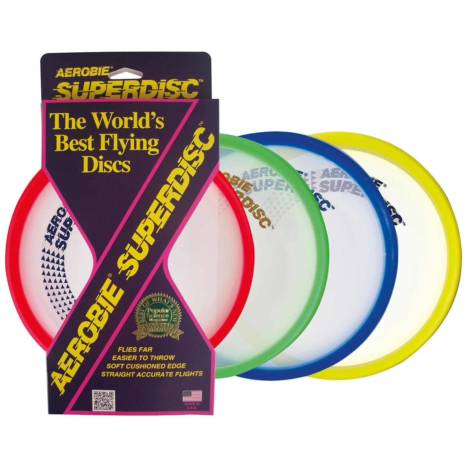 Aerobie Frisbee ringo dysk Aerobie Superdisc niebieskie