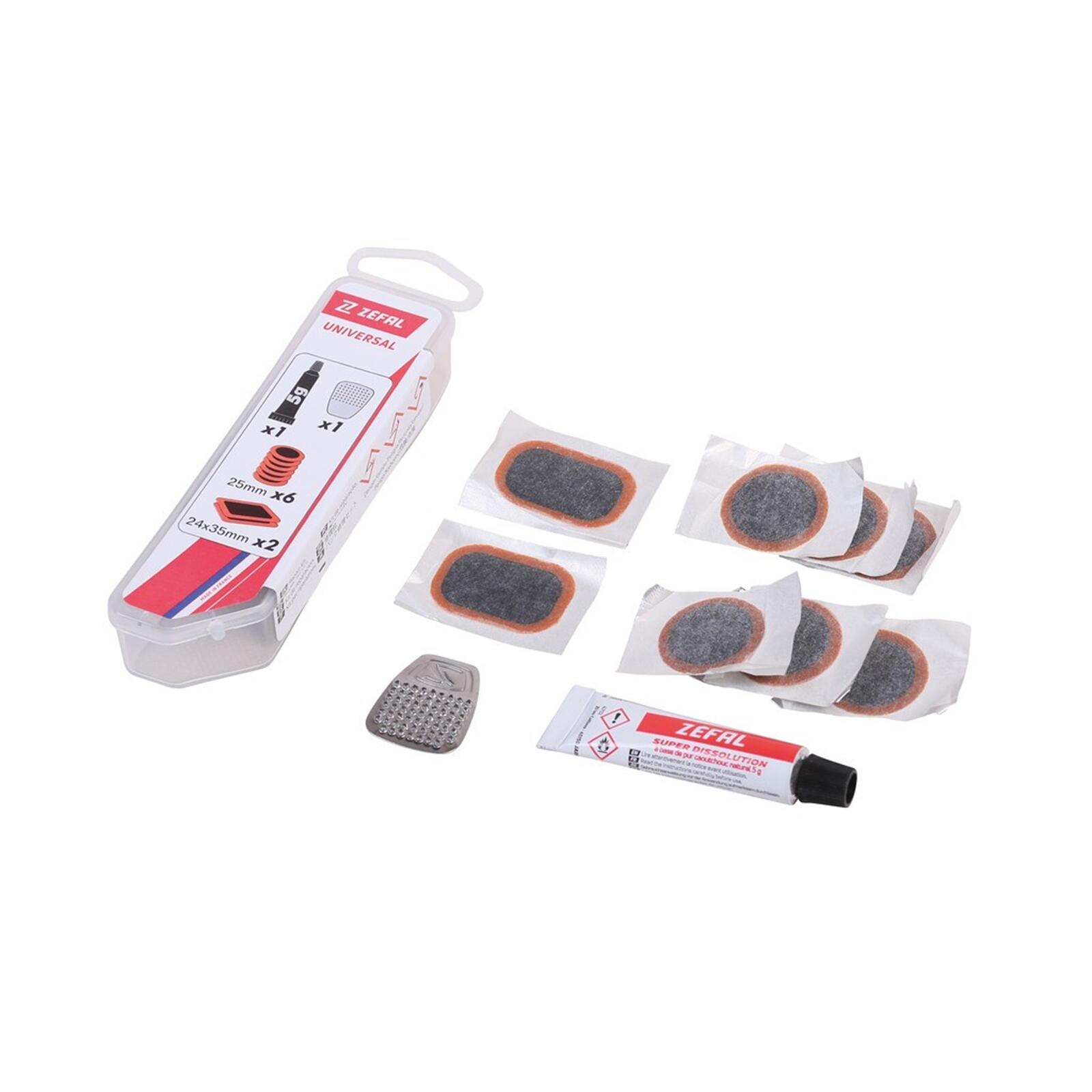 ZEFAL ŁATKI UNIVERSAL+ REPAIR KIT Z ŁYŻKAMI ZF-1122